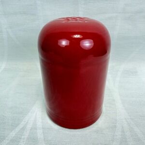 FIESTA FiestaWare USA Scarlet Red Grated Cheese Shaker HLC Rubber Stopper 4½